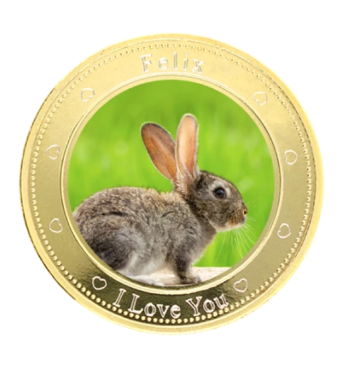 Printing Easter coin