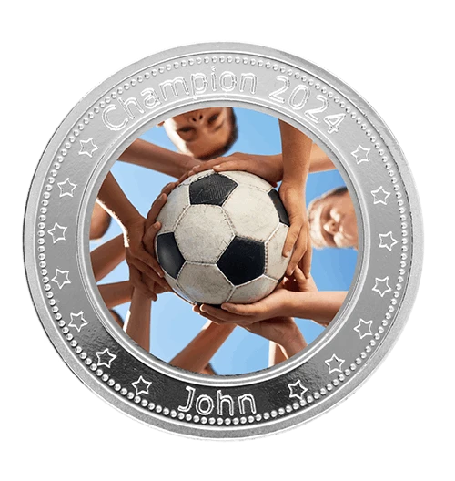 Printing sport coin