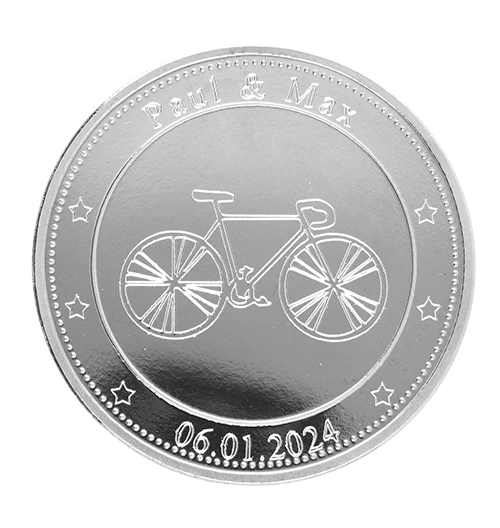 Engraving sport coin