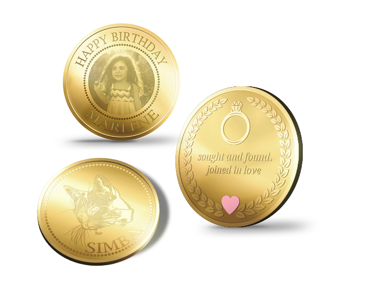 Custom Coins Engraving Or Printing