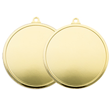 Brass coin with eyelet